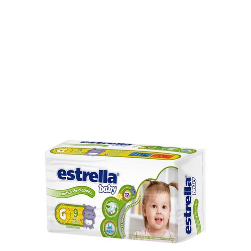 Pañales Estrella G Regular X 9