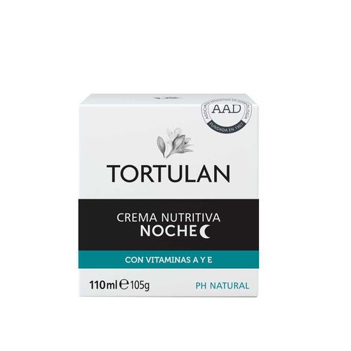 Crema Facial Tortulan Nutritiva Con Vitamina A Y E 110 Ml