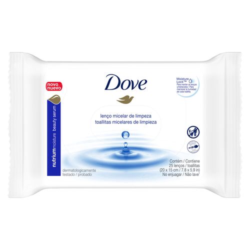 Dove Toallitas Limpieza Micelar X 25Un