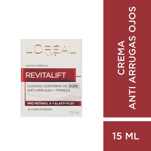 Crema Ojos Loreal Revitalift X 15Ml