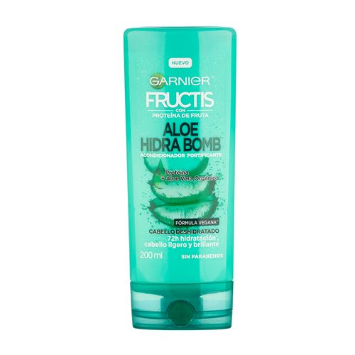 Acondicionador Garnier Fructis Aloe Hidra Bomb 200 Ml