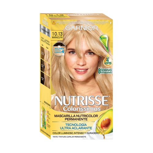 Kit Tintura Nutrisse Colorissimo Tono 10.13 Maracuya