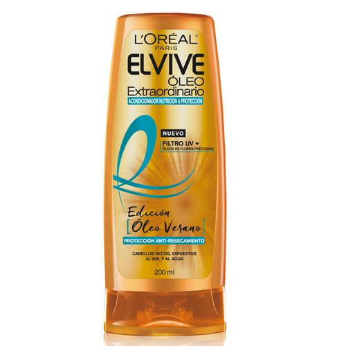 Acondicionador Elvive Óleo Extraordinario Edición Verano 200 Ml