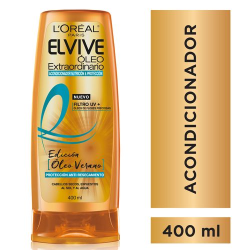 Acondicionador Elvive Óleo Extraordinario Verano 400 Ml