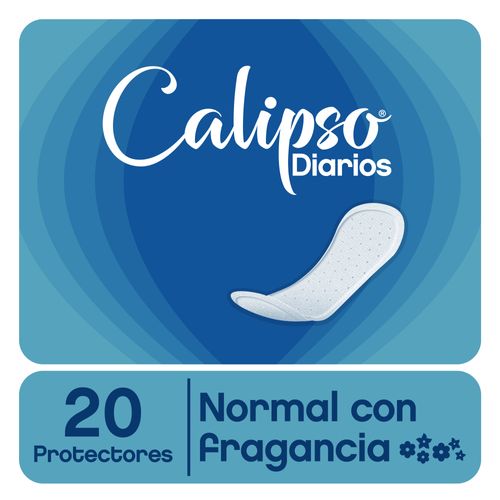 Toalla Femenina Calipso Diarios Con Fragancia 20 Unidades