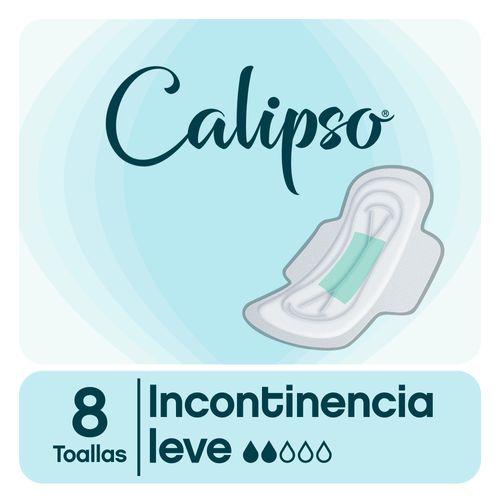 Toallas Femenina Calipso Incontinencia Leve X8