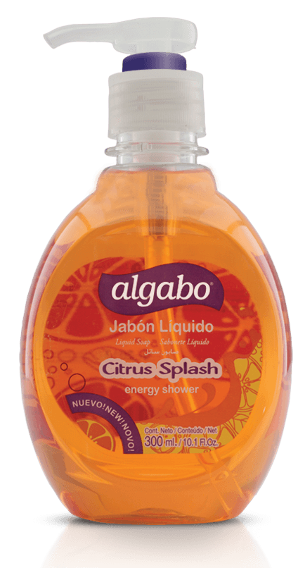 Algabo Jabon Liquido 300 Ml C/Valv Citrus Splash