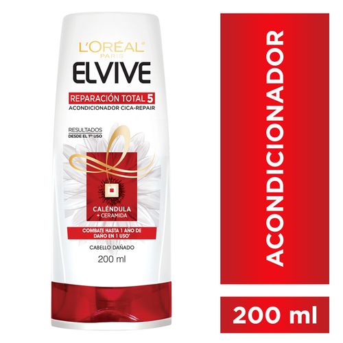 Acondicionador Elvive Restauración Total 5 200 Ml