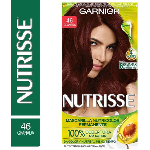 Coloración Garnier Nutrisse Tratamiento 46 Borgoña