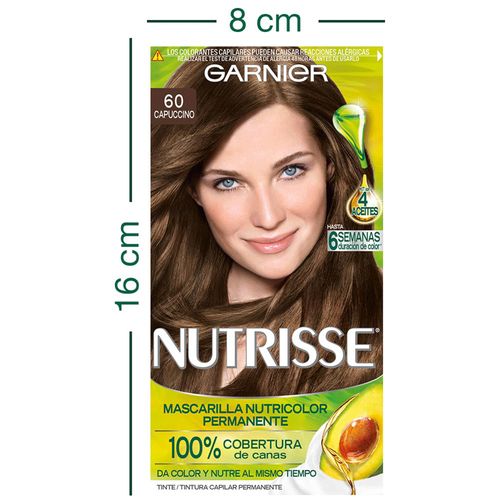 Coloración Garnier Nutrisse Tratamiento 60 Capuccino