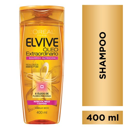 Shampoo Elvive Óleo Extraordinario Universal 400 Ml