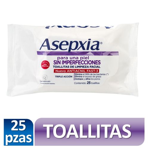 Asepxia Toallitas 25 Piezas Nf
