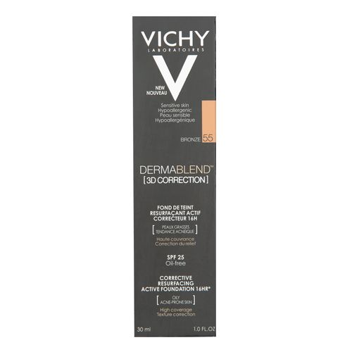 Vichy Dermablend 3D Correction 55 Pomo 30 Ml