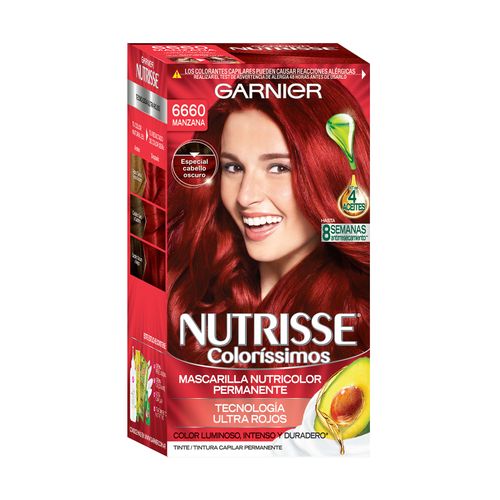 Coloración Garnier Nutrisse Tratamiento 6660 Manzana