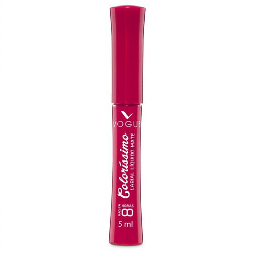 Labial Líquido Vogue Colorissimo Matte Fucsia 8 Horas 5Ml