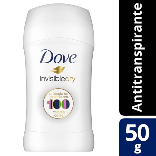 Antitranspirante  Dove  Invisible Dry En Barra 50 G