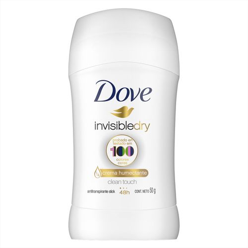 Antitranspirante  Dove  Invisible Dry En Barra 50 G