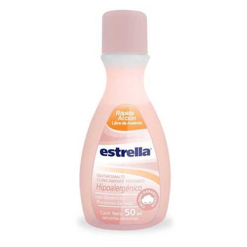 Estrella Quitaesmalte Hipoalergenico X 50Ml