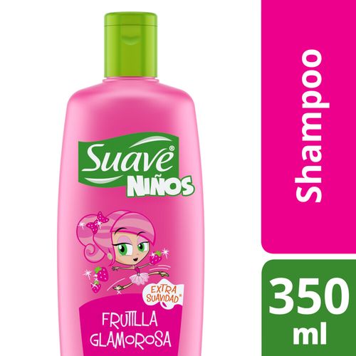 Shampoo Para Niños Suave  Frutilla Glamorosa  350 Ml