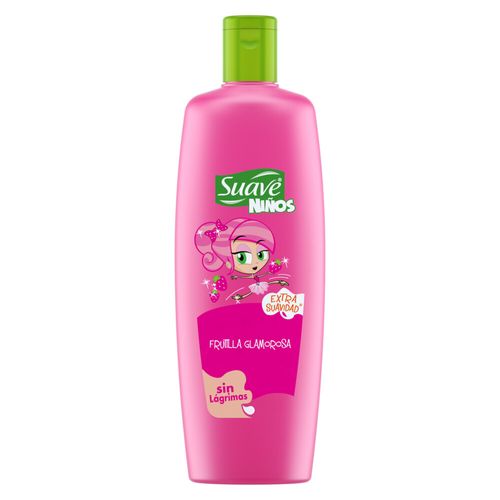 Shampoo Para Niños Suave  Frutilla Glamorosa  350 Ml