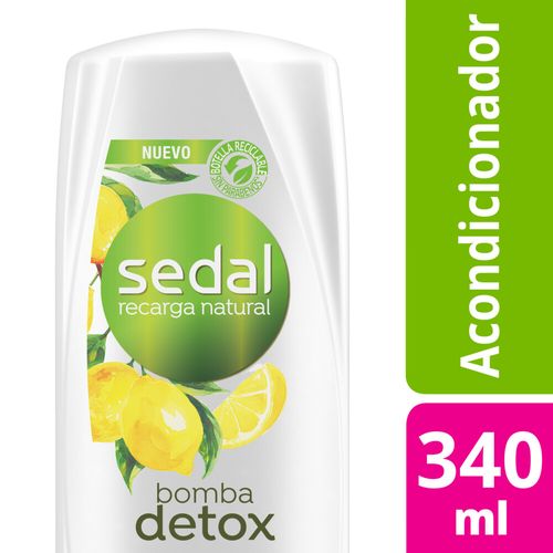 Sedal Acondicionador Pureza Detox 340Ml