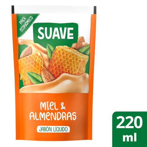 Jabón Líquido Para Manos Suave Flor Naranja Y Miel 220 Ml