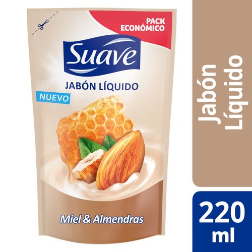 Jabón Líquido Para Manos Suave Flor Naranja Y Miel 220 Ml