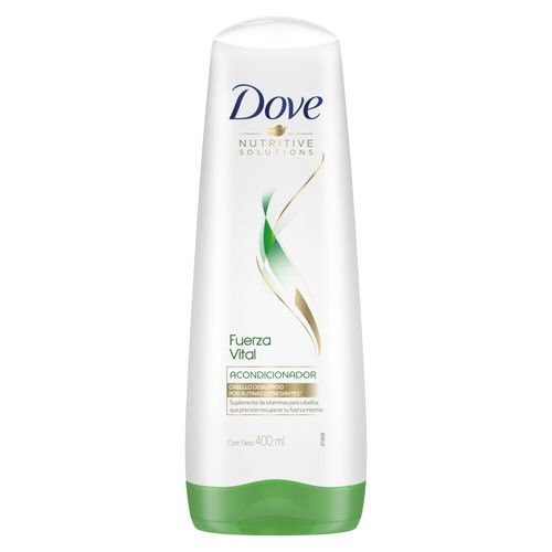 Dove Acondicionador Fuerza Vital 400Ml