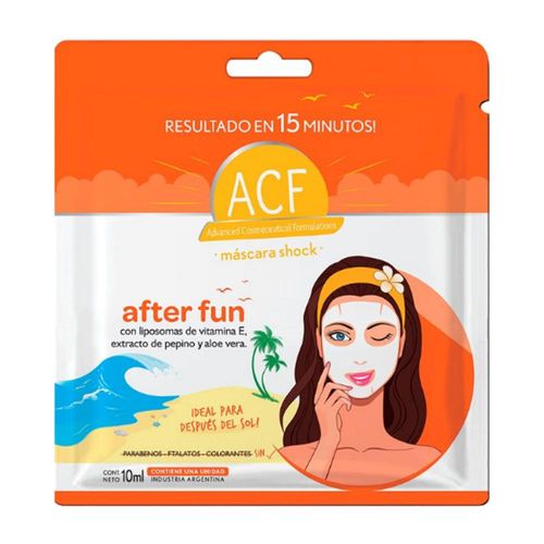 Acf Mascara Shock Post Solar 10Ml Masc