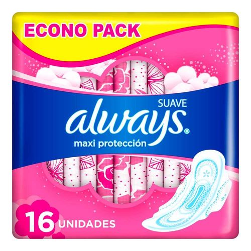 Always Pink Maxi Prot Suave X16 Toa Hig