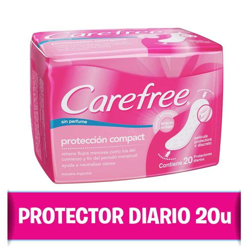 Carefree Compact Sin Perfume 20 Pro Dia