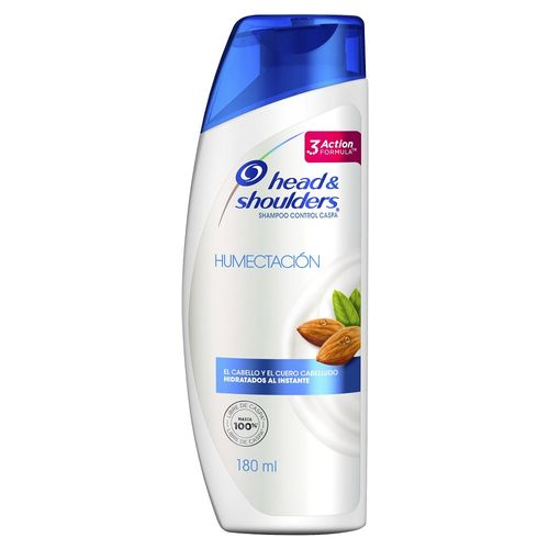 Head & Shoulders Humectacion 180 Ml Shampoo