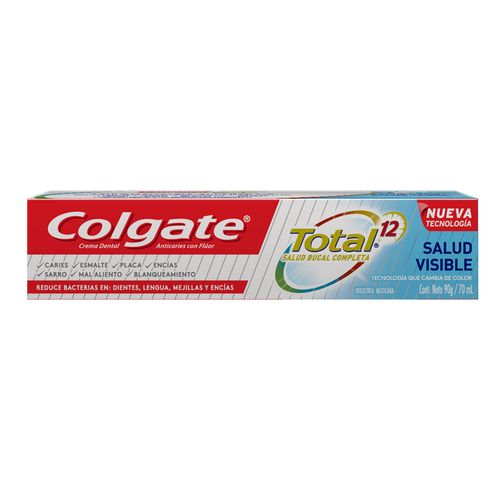 Colgate Total 12 Salud Visib 90 Crema Dental