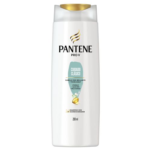 Shampoo Acondicionador Pantene Cuidado Clásico 2 En 1 200 Gr