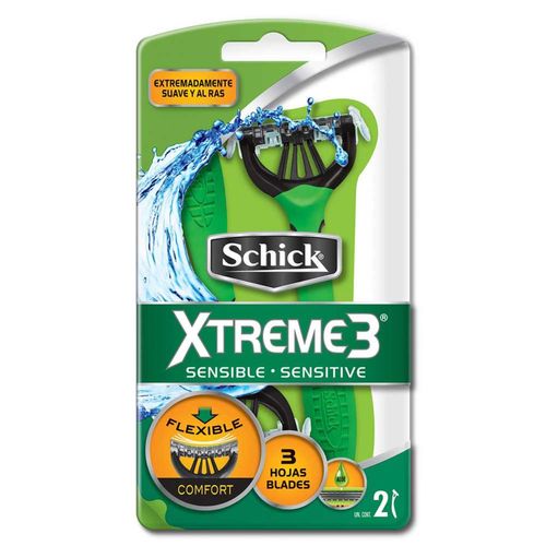 Schick Xtreme3 Piel Sensib X2U