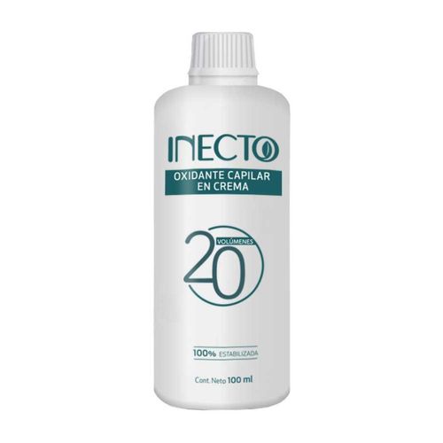 Coloración Inecto 20 Vol Crema Agua Oxidante 100 Ml