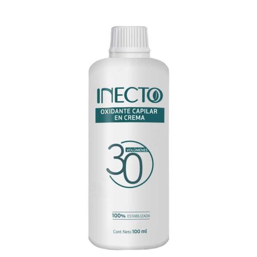 Coloración Inecto 30 Vol Crema Agua Oxidante 100 Ml