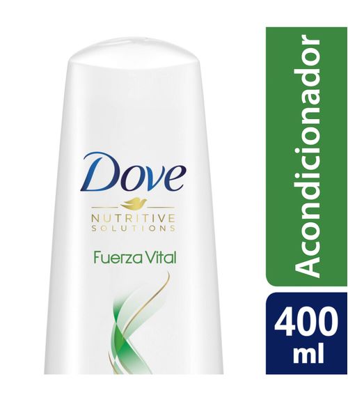 Dove Acondicionador Fuerza Vital 400Ml