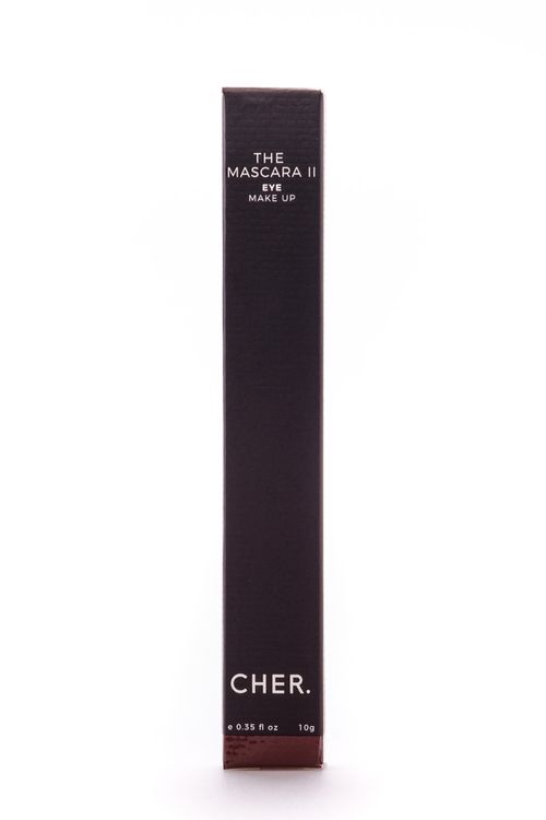 Máscara De Pestañas Cher Make Up Extra Volumen Tono 1 10G