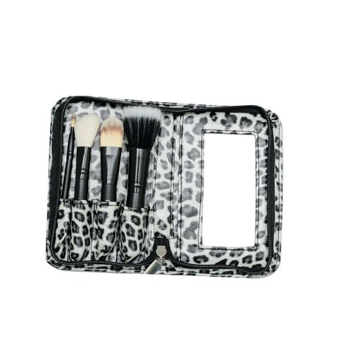 Set De 4 Brochas Animal Print Fascino