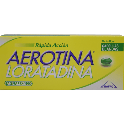 Aerotina Rapida Accion 10 Mg Caps.Bl.X 7