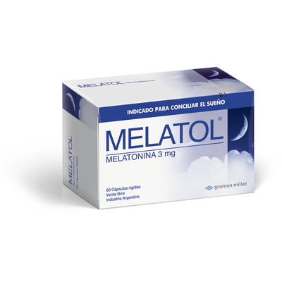 Melatol 3 Mg Caps.X 60