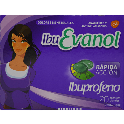 Ibuevanol Ra Gelcaps X20