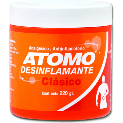Atomo Desinflamante Clasico Pote X 220 G