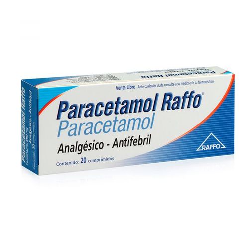 Paracetamol Raffo 500 Comp.Ran.X 20
