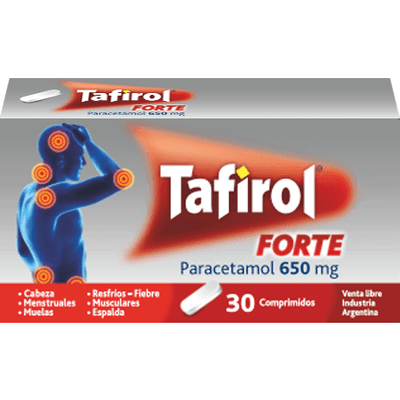 Tafirol Forte 650 Mg Comp.X 30
