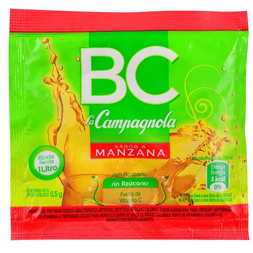 Arcor Bc Jugo Manzana X 8.5Gr