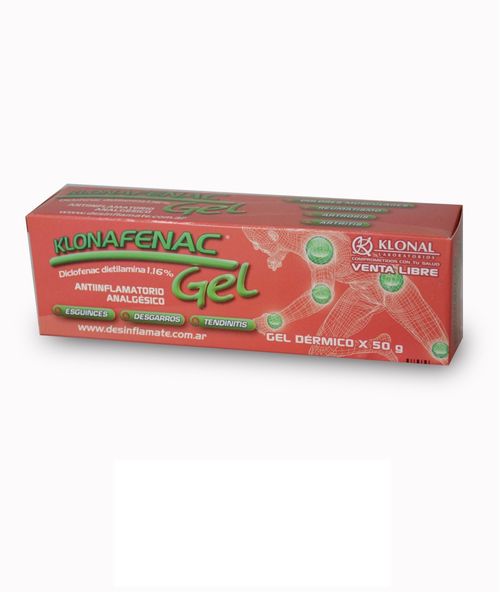 Klonafenac Gel 1% Gel X 50 G