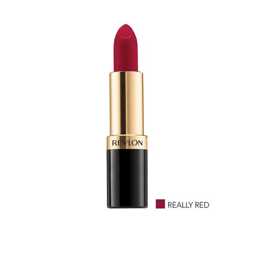 Lápiz Labial Lustrous Revlon Really Red 006