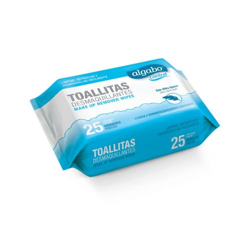 Algabo Control Toallitas Desmaquillantes 25 Uns